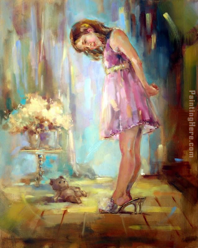 Well-Fitted painting - Anna Razumovskaya Well-Fitted art painting